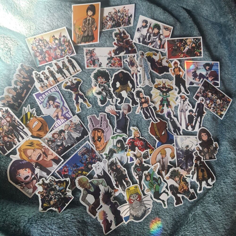Lot Of 46 My Hero Academia Stickers No Duplicates Manga